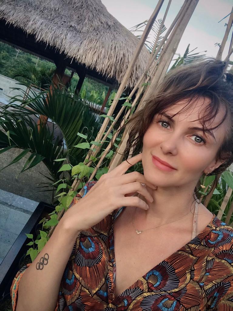 Monika Sozanka - Fechterin aus Deutschland auf Bali